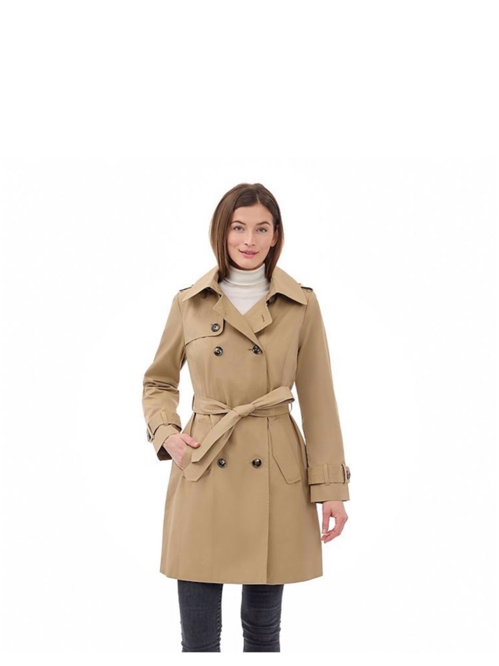 Women's London Fog Trench Coat size S